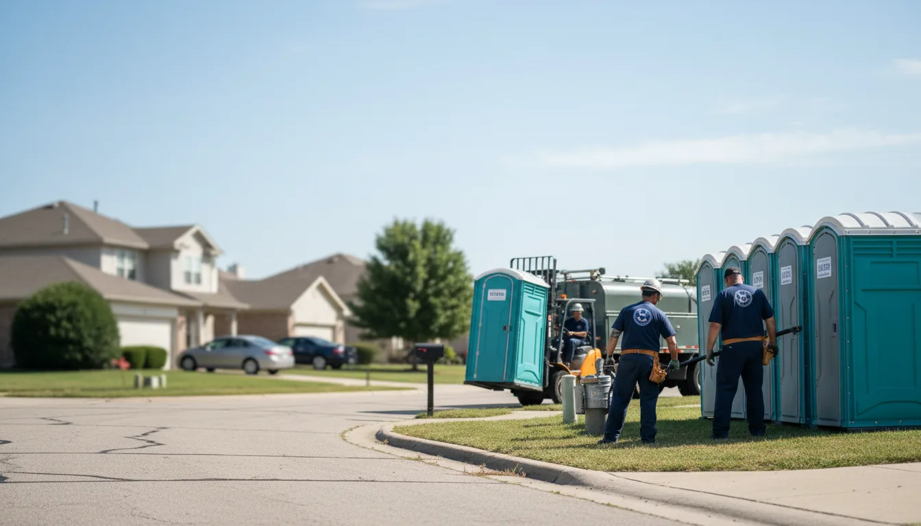 Porta Potty Rental in Alleyton, TX near me